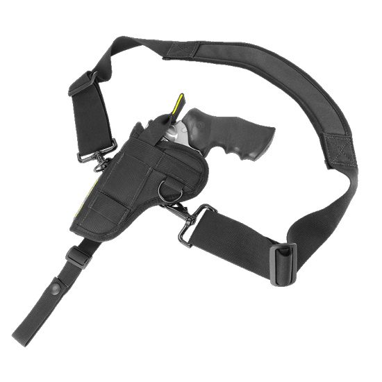 Crossfire The Stealth Medium Frame Revolver Holster - Low Profile, Ambidextrous, With Spring Thumb Break